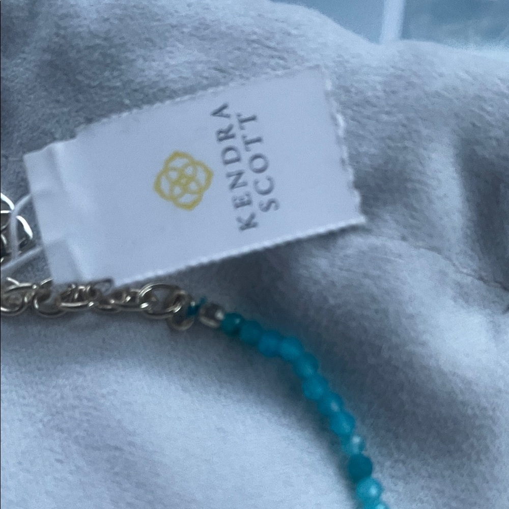 Kendra Scott Blue Beaded Necklace - Picture 2 of 5